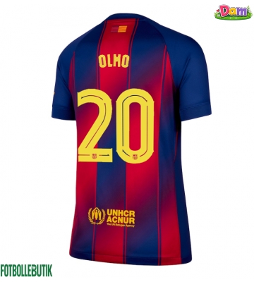 Barcelona Dani Olmo #20 Hemmatröja Kvinnor 2025-26 Kortärmad